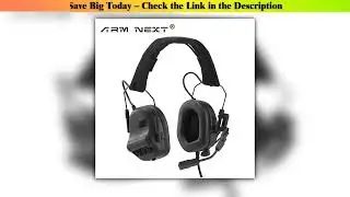 Airsoft Tactical Headset &mdash; First Look (2025): Airsoft Tactical Headset Foldable Earmuff