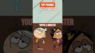 Top 10 Loud House Pranks Ranked 🤯 #shorts