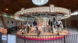 CAROUSEL ride at Butchard gardens,Victoria|Rose Carousel| Beautiful Butchard gardens 😍