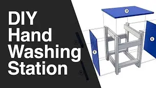 DIY Hand Washing Station (full video) - North Star Farm Tour