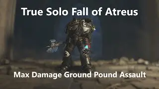 Space Marine 2: Max Damage Ground Pound Assault Build - True Solo Absolute Fall of Atreus
