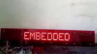 Moving Message Display Design