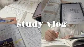 VLOG 개학한 11년생의 공부자극 스터디 브이로그 ㅣ 갓생 브이로그