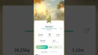 Pokemon GO 352🔘 Kecleon ~ Color Swap Pok&eacute;mon (just light collection)