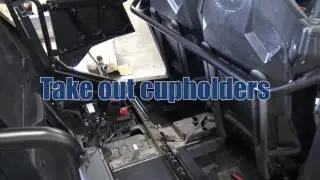 RZR 4 1000 Rear Bench Seat Install Tutorial