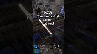 POV: You run out of Boom Mid Raid (now eco)