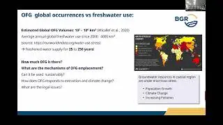 Training school on Marine geophysical investigation of OFG systems: Katrin Schwalenberg: Overview 1
