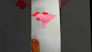 How To Make Diy Color Paper Rooster Very Easy #short
