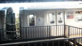 Exclusive R143 J skip stop train at Alabama Avenue