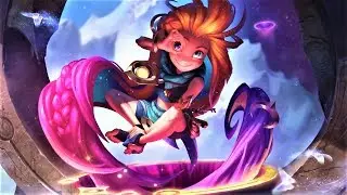 Zoe, the Aspect of Twilight Login Screen - League of Legends