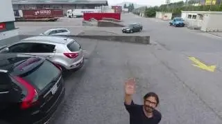 DJI Phantom 4 - First flight - Puntofranco, Stabio, Switzerland