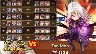 We test the patch in this Top Tier Guardian 3 Guild War vs Tao Meo - Summoners War