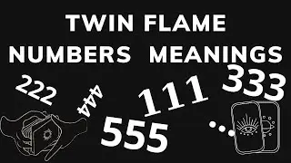 Twin Flame Numbers Meanings⎮222, 22, 444, 44, 1111, 111, 333, 404, 1212  | Twin Flame Connection