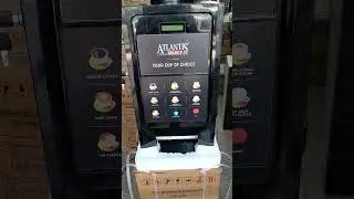 ATLANTIS CLASSIC &ndash; 2 Lane Tea Coffee Vending Machine &ndash; 3 Ltrs hot Tank