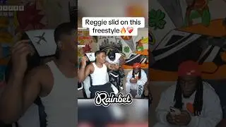 Reggie slid on this freestyle #funny