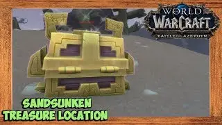 World of Warcraft Sandsunken Treasure Location