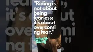 Courage in the Saddle: Overcoming Riding Fears #OvercomingFear #Courage #EquestrianJourney