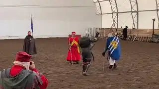Все бои рыцаря XIII века из клуба 