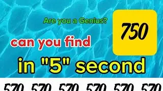 Are you a Genius? Try This Focus Test #maths #games #iqtest