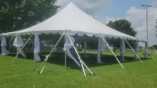40x40 Pole set up