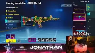 100,000 UC 🤑Create Opening !! Jonathan Is Back With Tiger 🐅 M416 Create Opening ❤️#jonathan #bgmi 
