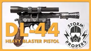 Stormpropers. DL-44 Heavy Blaster Pistol. El bl&aacute;ster de Han Solo