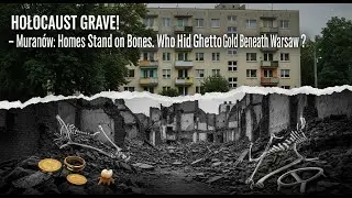GR&Oacute;B ZAGŁADY! 💀 Muran&oacute;w: Domy stoją na kościach. Kto ukrył złoto z getta pod Warszawą?