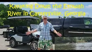Kayaking the Etowah through Cartersville, Georgia