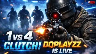 BGMI SHORTS LIVE 🔥 Rush + Clutch Gameplay | Telugu Hindi | DQPLAYZZ #shortslive