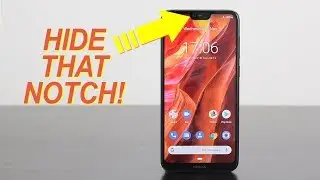 How To Hide The Notch On Nokia 6.1 Plus Running Android Pie