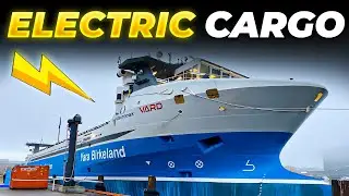 Tesla Of The Sea - World's First Electric Cargo Ship Named: Yara Birkeland