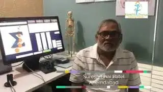 Mr. Suresh Patel from Ahmedabad sharing his frozen shoulder treatment experience