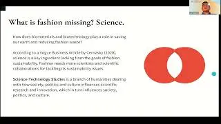 Why Fashion Needs to Collaborate with Science? I Luis Quijano