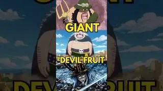 Гиганты с силами дьявольских фруктов в One Piece!