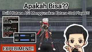 EXPERIMENT!! Menggunakan Katana Stat Player di Build Katana AgiStr!! Toram Online 