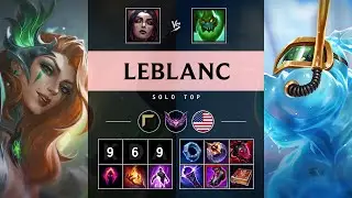LeBlanc Top vs Zac - NA Master Patch 25.11