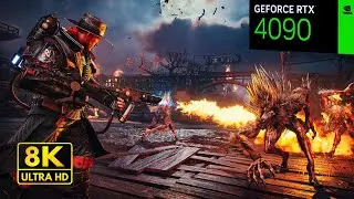 [8K60FPS] Evil West: RTX 4090 24GB [ 4320P - Maximum Settings - DLSS Quality ] First 10 Minutes