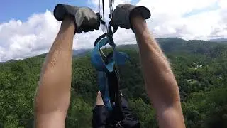Foxfire Mountain Adventures Goliath zipline tour