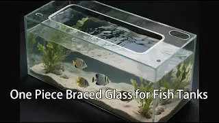 One Piece Braced Glass for Fish Tanks | TopoGlass