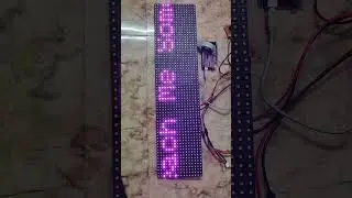 P10 RGB 2 Panel 16x32 RGB Matrix panel | Arduino Mega P10 RGB | 1/4 Scan Method | Hub75 | 3535