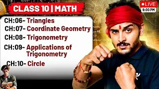 Class 10 Maths Masterclass 🔥 Full Syllabus Coverage | CBSE 2025-26 Boards | Pranav Sir