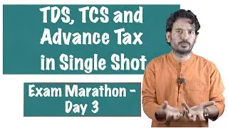 DT TDS,TCS and Advance tax _Marathon #Day3 | Dont miss Live session _ ca cma cs nov/dec 2022