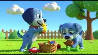 Bluey The Happy Blue Pup