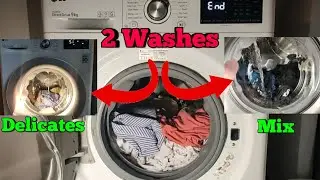 2 Washes in 1 Video - Darks and Delicates *special 600subs*