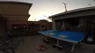 Table tennis 12/23/22 roger ball machine A