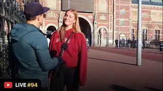 Smart and cute VEGAN Challenges Strangers on their VALUES