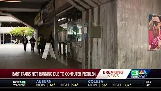 BART train system experiences systemwide outage, 4th in months