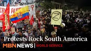 Deadly Anti-Government Protests Erupt in Ecuador, Peru&rsquo;s Gen Z Joins In