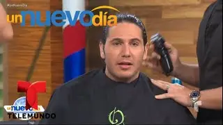 ¡Llegó el gran día de cambiarle el look al Chef James! | Un Nuevo Día | Telemundo