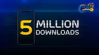 Thank you for 5 Million downloads | WCC3 - Mobile Cricket Game